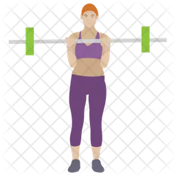 Barbells Exercise  Icon