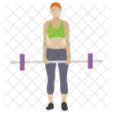 Barbells Exercise  Icon