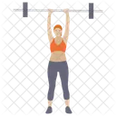 Barbells Exercise  Icon