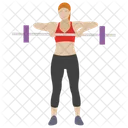 Barbells Exercise  Icon