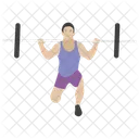 Barbells Exercise  Icon