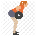 Barbells Exercise  Icon