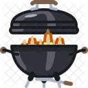 Barbeque Barbecue Burning Icon