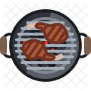 Barbeque Barbecue Coal Icon