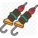 Barbeque Skewer Grill Icon