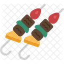 Barbeque Skewer Grill Icon