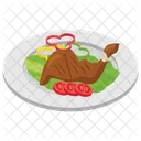 Barbeque Chicken  Icon