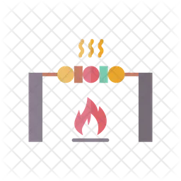 Barbeque Fire  Icon