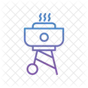 Barbeque Frying  Icon