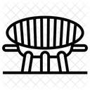 Barbeque Grill Grate  Icon