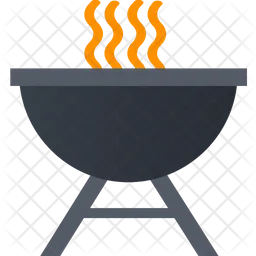 Barbeque Pot  Icon