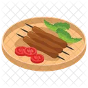 Barbeque Stick Bbq Stick Grilled Meat Icon