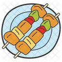 Barbeque Stick Bbq Stick Grilled Meat Icon