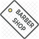 Barber Shop Signboard Icon
