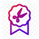Barber Badge Logo Emblem Icon