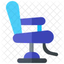 Barber Chair  Flat Icon  Icon