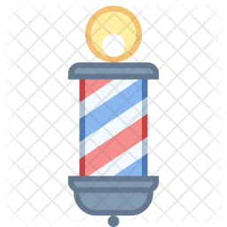 Download Barber pole Icon of Colored Outline style - Available in ...