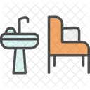 Barber Shop Basin  Icon