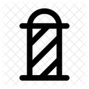 Barber Shop Barber Pole Hair Cut Icon