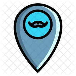 Barber Shop Location  Icon