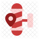 Barber shop location  Icon