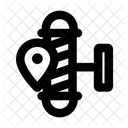 Barber shop location  Icon