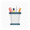 Barber Tool Jar Icon