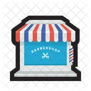 Barbershop Home House Icon