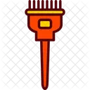 Barbershop Brush Coloring Icon