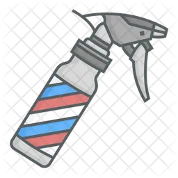 Barbershop spray bottle  Icon