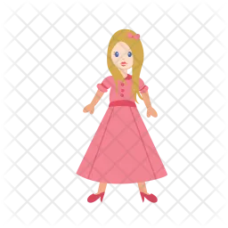 Barbie doll  Icon