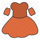 Barbie Dress Frock Dress Icon