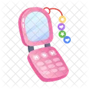 Barbie Phone Cellphone Device Icon