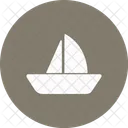 Barca Vela Mare Icon