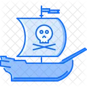 Barco Pirata Navegacion Icono