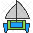 Barco Catamara Havai Icon