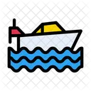 Barco Navio Transporte Ícone