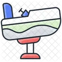 Barco de columpio de resorte  Icono