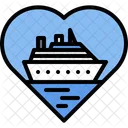 Barco de amor  Icono