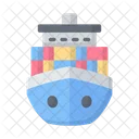 Barco de carga  Icono