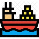 Barco de carga  Icono