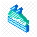 Solar Alimentado Barco Icon