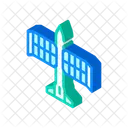 Solar Alimentado Aviones Icon
