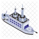 Barco de guerra  Icon