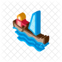Barco Canoa Agua Icon