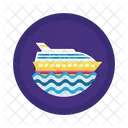 Barco Crucero Mar Icon