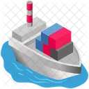 Logistica Entrega Barco Icon