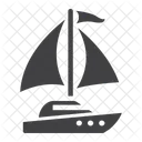 Barco Nautico Oceano Ícone