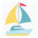 Barco Nautico Oceano Ícone