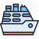 Barco Crucero Ferry Icon
